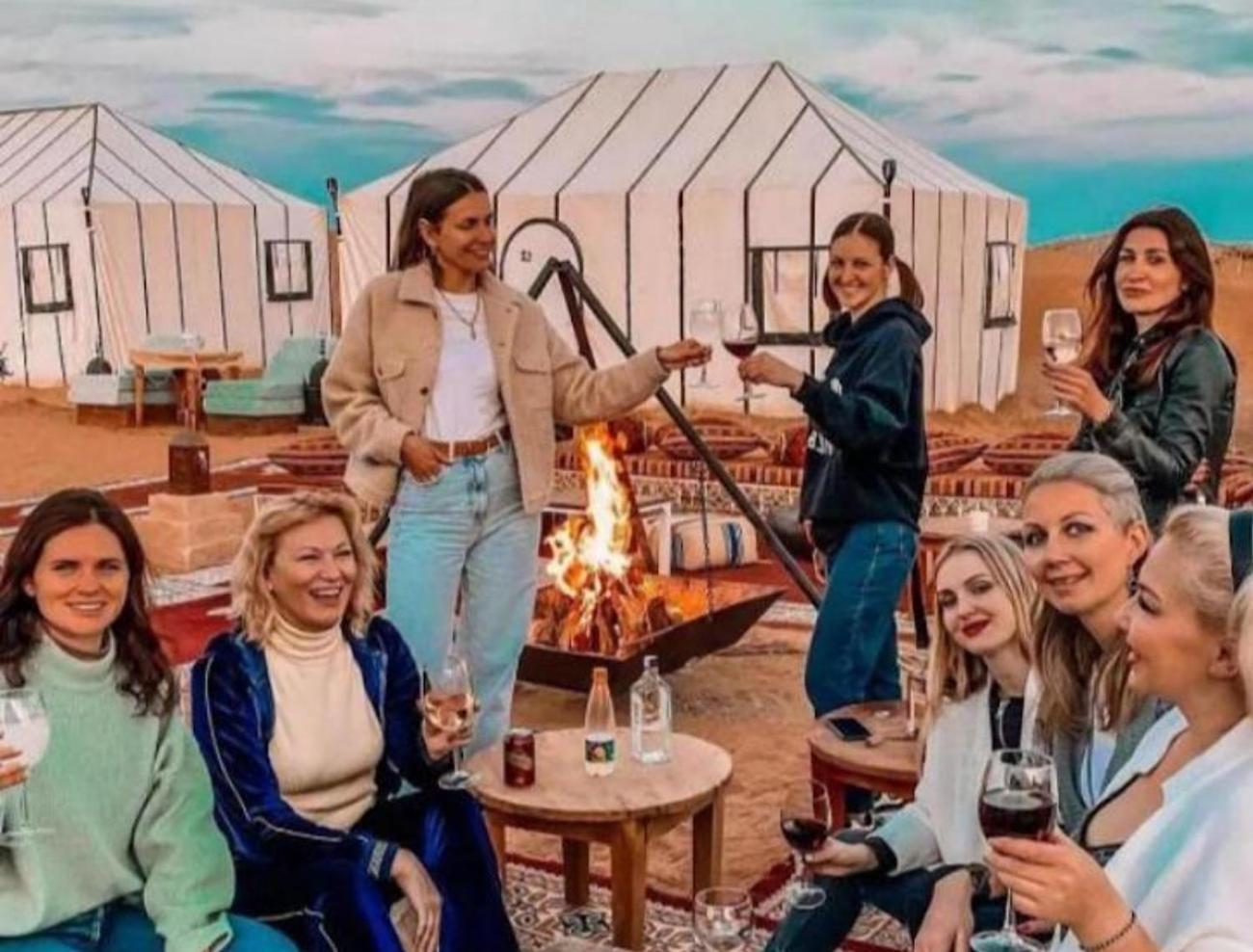 Toop Luxury Camp Hotell Merzouga Exteriör bild